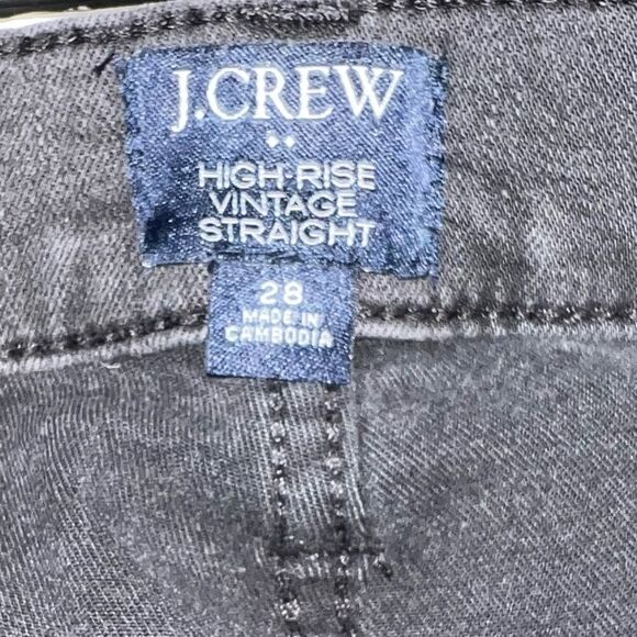 Jcrew vintage straights leg crop jeans - Picture 3 of 4